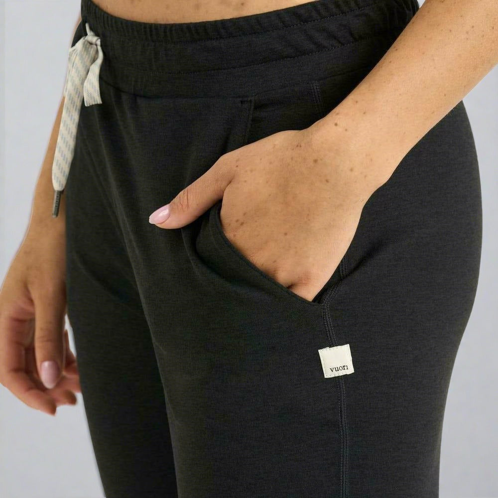 Womens Performance Jogger - Black Heather-Culture Athletics