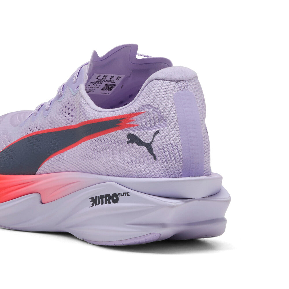 Mens Deviate Nitro™ Elite 4 - Light Lavender/Ultra Red/Inky Depths