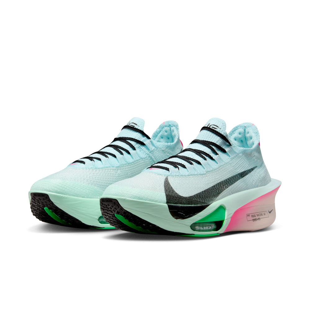 Mens Alphafly 3 - Glacier Blue/Mint Foam/Green Shock – Culture