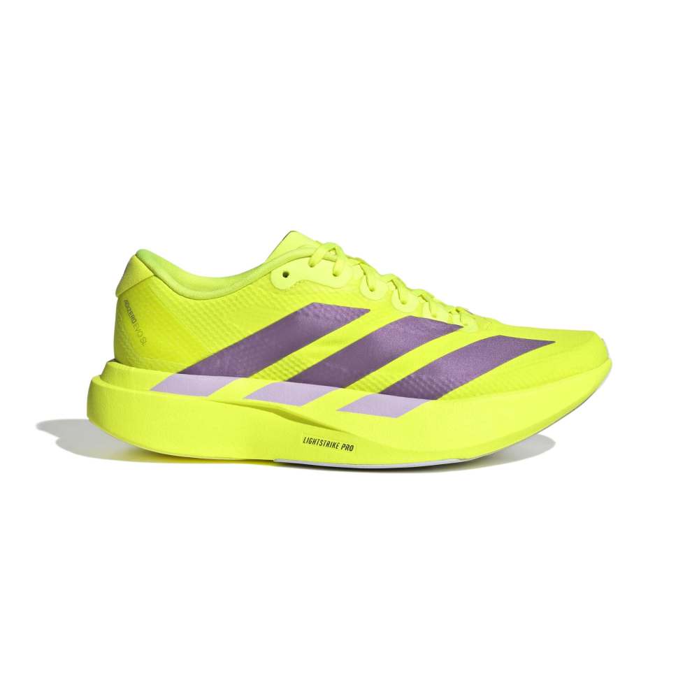 a*y様 【新品未使用＊26cm】 Adizero EVO SL W Womens Adizero EVO SL Woven - Solar Yellow/Aurora Plum/Powder Plum