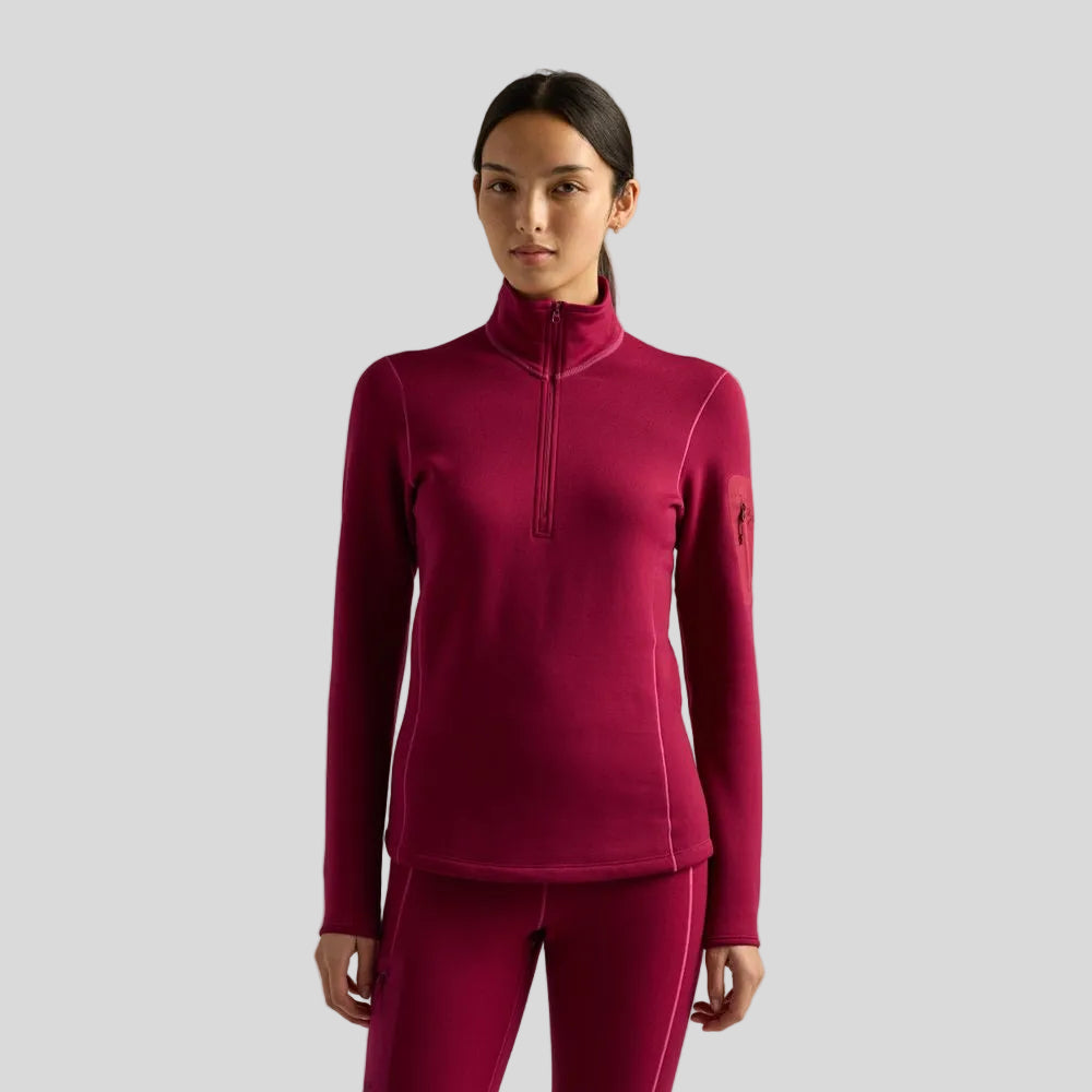 Arcteryx - Womens Rho SV Zip Neck - Renegade - Culture Athletics