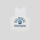 Balmoral - Unisex Academy Cropped Tank Top - Cream - Culture Athletics