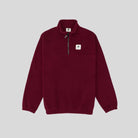 Balmoral - Unisex Courcelle 1/4 Zip - Bordeaux - Culture Athletics