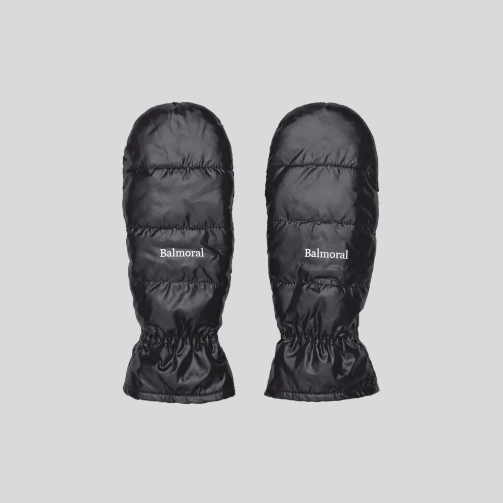 Balmoral - Unisex Finchsley Insulated Mittens - Black - Culture Athletics