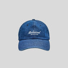 Balmoral - Unisex Melrose Washed Denim 6-Panel Hat - Blue - Culture Athletics