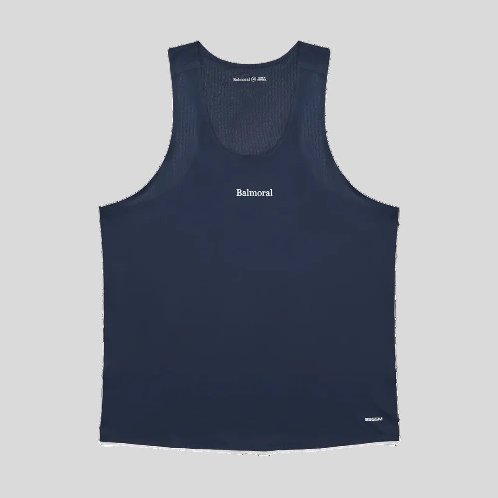 Balmoral - Unisex Oakwood Tank Top - Navy - Culture Athletics