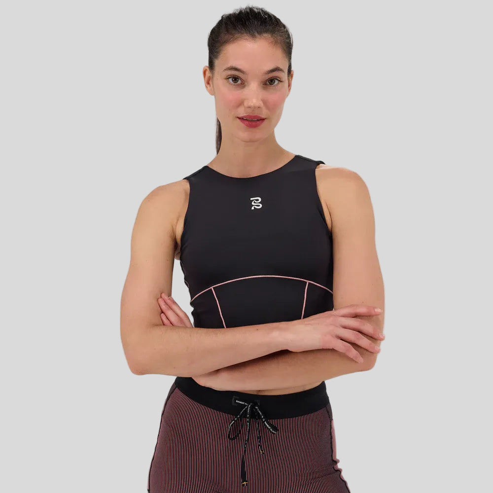 BanditRunning-WomensStamina_PopStitchVolta_Crop-BlackMauve-CultureAthletics
