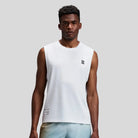 Bandit - Mens Micromesh™ Run Tank - White - Culture Athletics