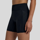 Bandit - Womens Stamina-V™ High Waist 5" Compression Short - Black - Culture Athletics