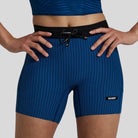Bandit_-_Womens_Striped_Cadence_5_Compression_Shorts_Ink N-Culture_AthleticsBlue-Aegean-