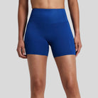 Bandit - Womens Vanisher™ Threshold 5" High Waist Compression Shorts - Bauhaus Blue - Culture Athletics
