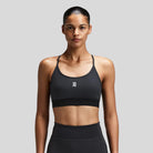Bandit Womens Vanisher™ Strappy Run Bra - Anthracite - Culture Athletics
