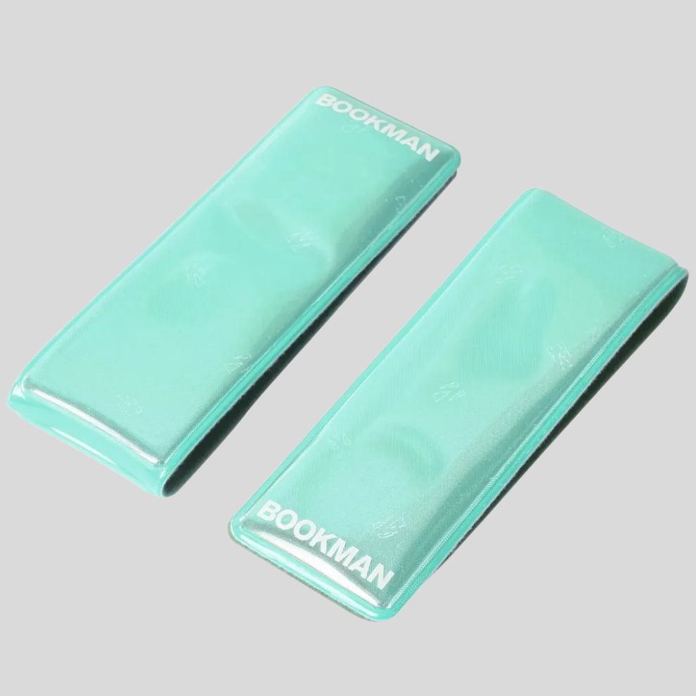Bookman-Clip-onReflectors-Mint - Culture Athletics