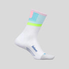 Feetures - Unisex Elite Ultra Light Mini Crew - Candy Court - Culture Athletics