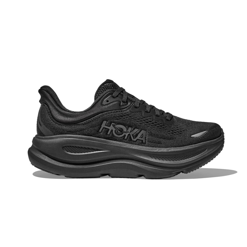 Hoka - Mens Bondi 9 WIDE - Black/Black - CUlture Athletics