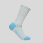 Hoka - Unisex Clifton Crew Run Sock - Glimmering Blue - Culture Athletics