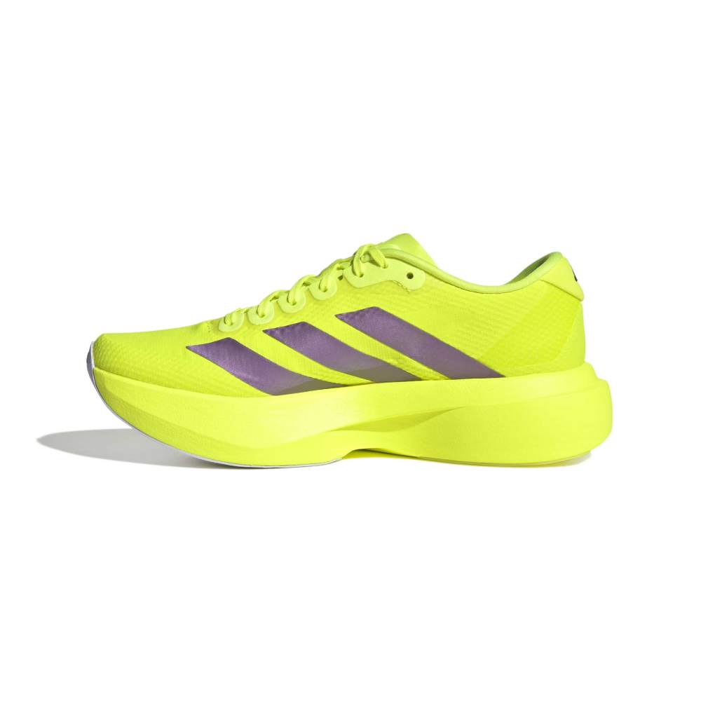 Womens Adizero EVO SL Woven - Solar Yellow/Aurora Plum/Powder Plum