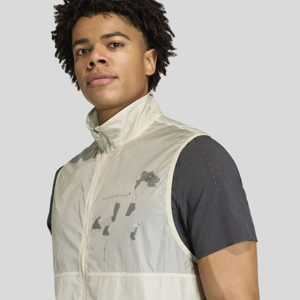 adi365 H.Koumori Running Vest - Putty Grey – Culture Athletics