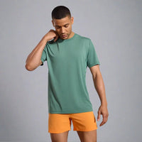 Mens Dynamic T-Shirt with Under Arm Panel - Myrtle