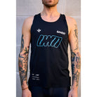 Mens UIM Capsule Collection Drift Singlet - Black