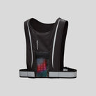 Nathan - Unisex HYPERNIGHT REFLECTIVE STASH VEST - Black - Culture Athletics