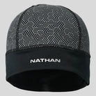 Nathan - Unisex HyperNight Reflective Beanie 2 - Black/Hex- Culture Athletics