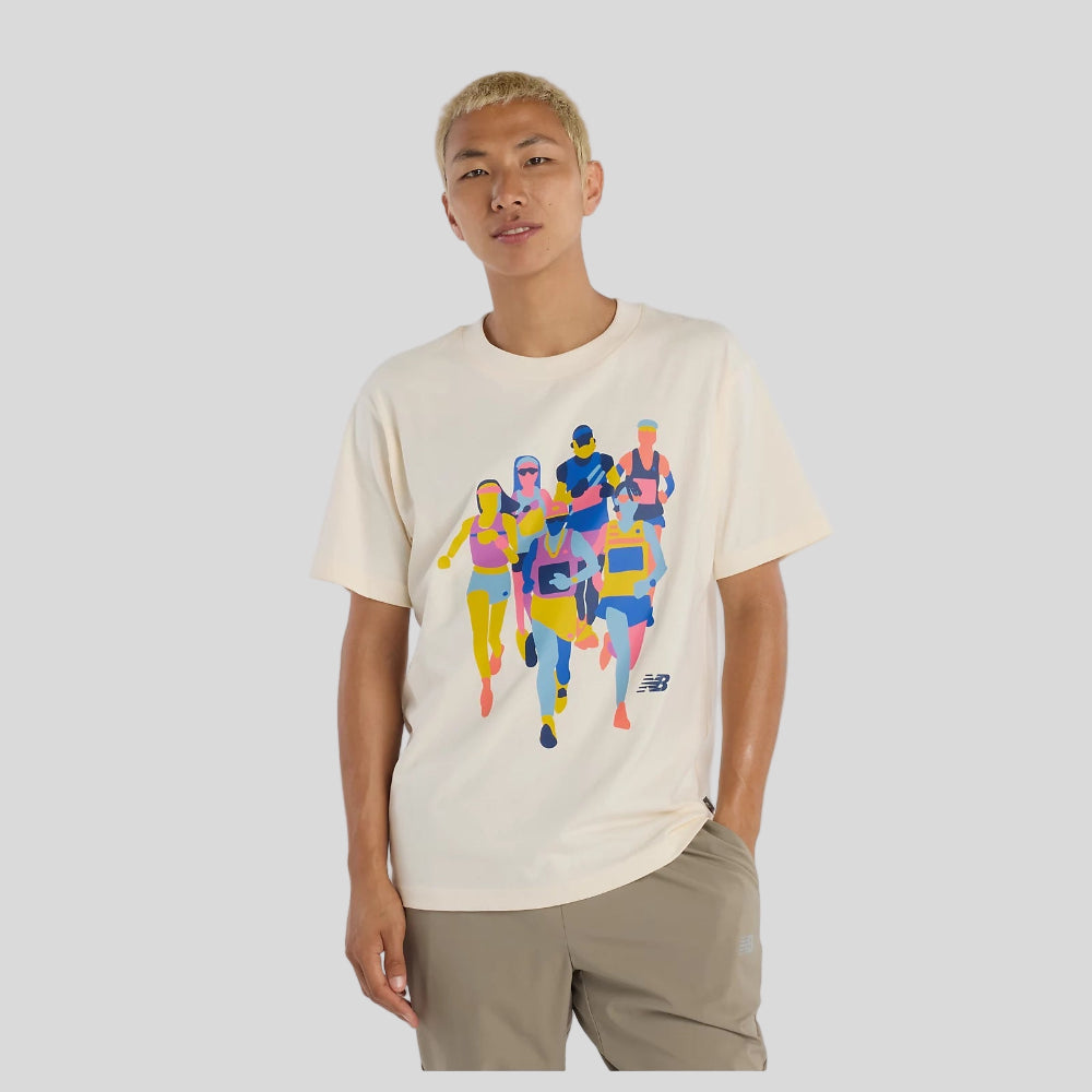 New Balance - Mens Athletics System That Runs T-Shirt - Permafrost - Culture Athletics