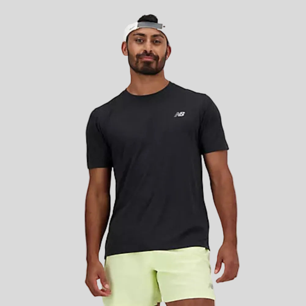 New Balance - Mens RC Essential T-Shirt - Black - Culture Athletics