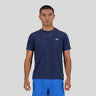 New Balance - Mens RC Essential T-Shirt - NB Navy Heather - Culture Athletics