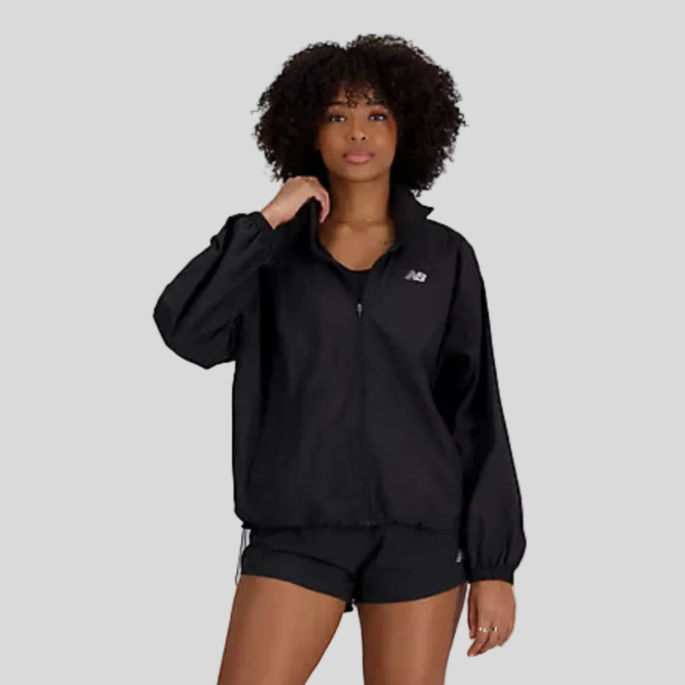 New Balance - Womens Athletics Packable Jacket - Black - Culture Athletics