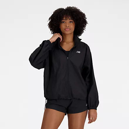 New Balance - Womens Athletics Packable Jacket - Black - Culture Athletics