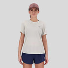 New Balance - Womens RC Essential T-Shirt - Ash Heather - Culture Athletics