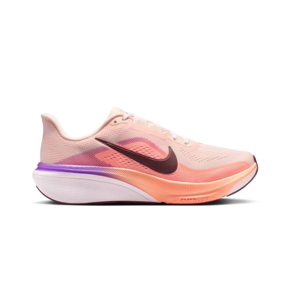 Nike - Womens Pegasus 42 - Chalk/Orange Pulse/Bright Violet - Culture Athletics