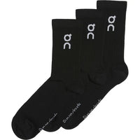 Unisex Logo Sock 3-Pack - Black