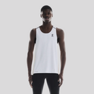 ON - Mens Performance Tank - White/Sliver - Culture Athletics