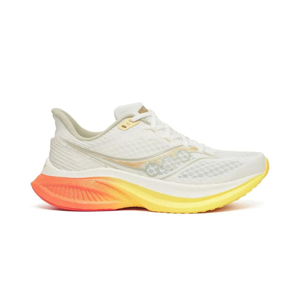 Saucony - Mens Endorphin Speed 5 - Ivory/Fire - Culture Athletics