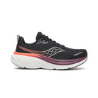 Saucony - Mens Hurricane 25 - Black/Crimson- Culture Athletics