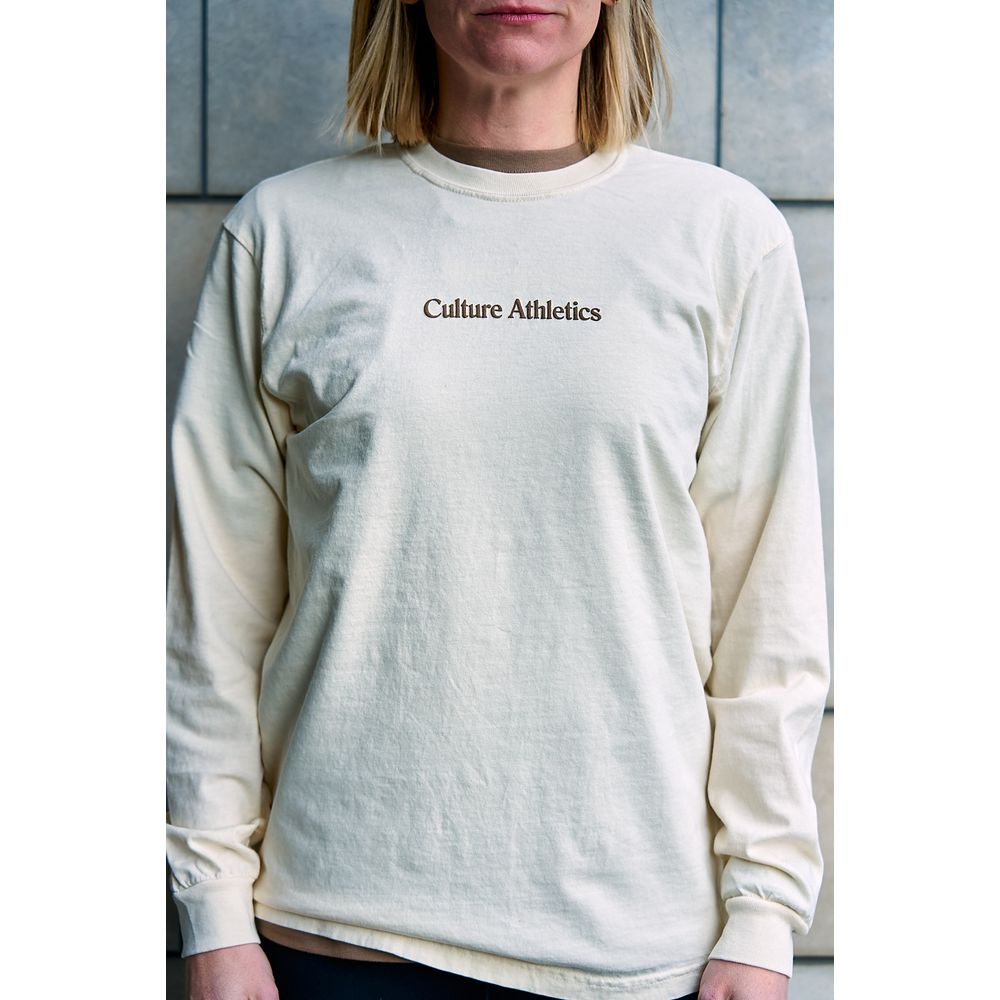 Unisex Culture Athletics Long Sleeve - Community - Ivory - Culture Athletics