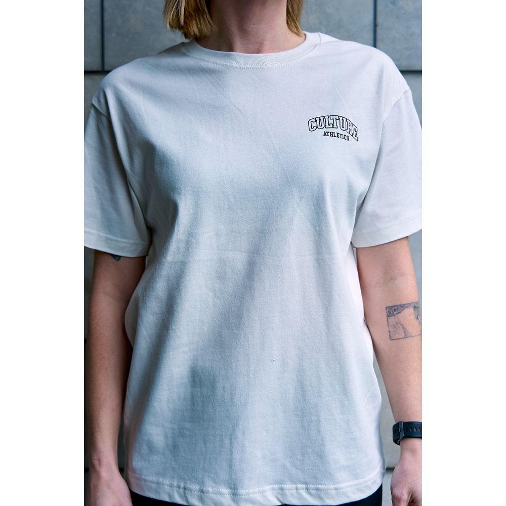Unisex Culture Athletics Short Sleeve - Classic 2.0 - Vintage White