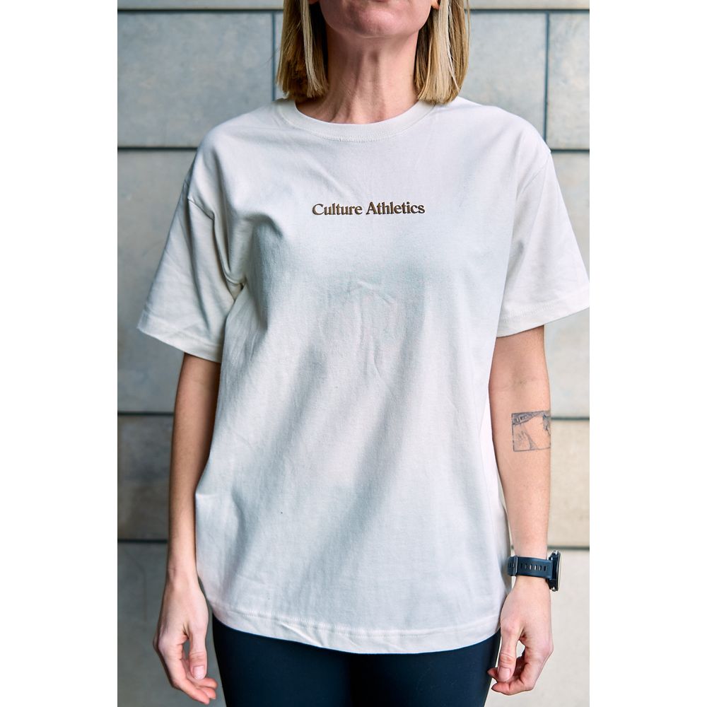Unisex Culture Athletics Short Sleeve - Community - Vintage White - Culture athletics