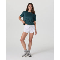Womens Energy Tee -  Moss Heather