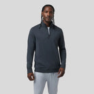 Vuori - Mens Coronado 1/2 Zip Midnight Heather - Culture Athletics
