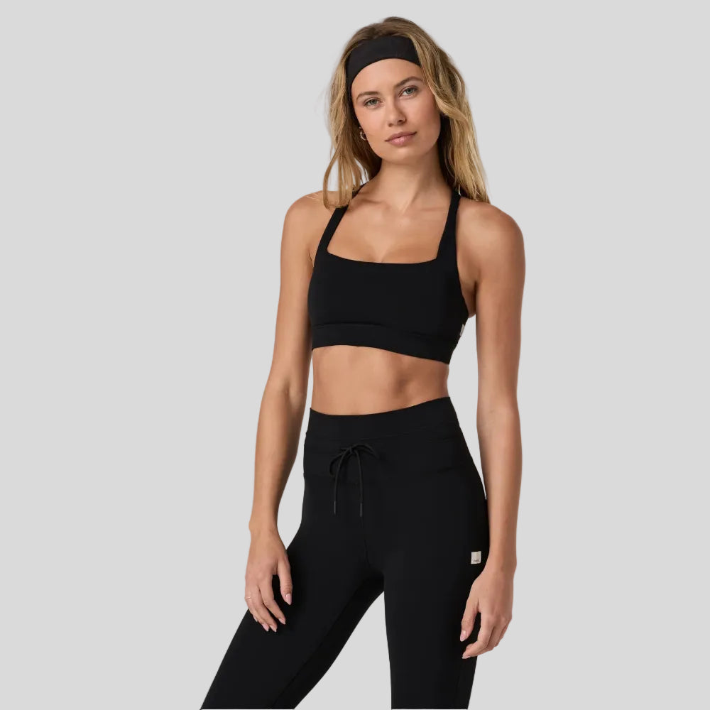 Vuori - Womens Daily Form Bra - Black - Culture Athletics