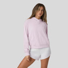 Vuori - Womens Halo Modern Pullover Hoodie - Lilac Breeze Heather - Culture Athletics