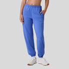 Vuori - Womens Halo Modern Sweatpant - Bright Iris Heather - Culture Athletics