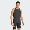 Mens adi365 CLIMACOOL Running Tank Top - Black