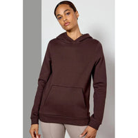 Womens The Comfort Pullover Hoodie - Chocolate Brown