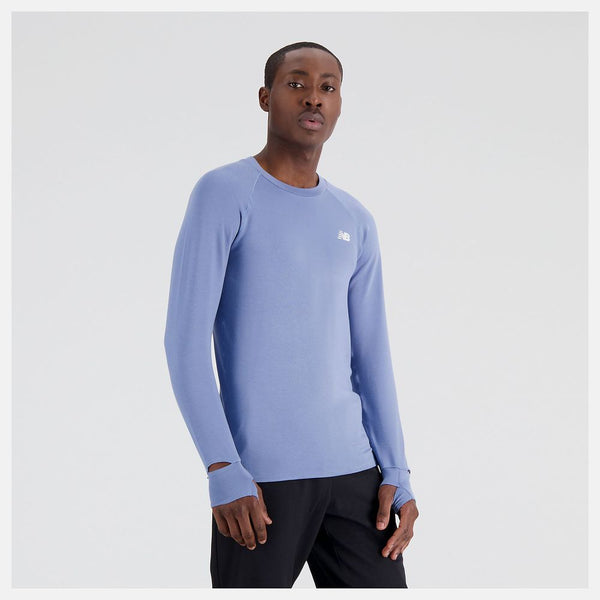 Mens Q Speed 1NTRO Long Sleeve - Mercury Blue