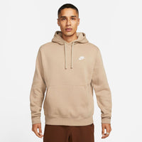 Mens Sportswear Club Fleece Pullover Hoodie - Khaki