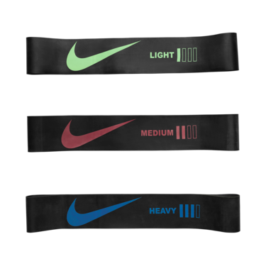 Nike Resistance Bands Mini 3 Pack Black Culture Athletics